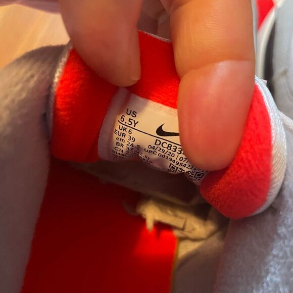 NIKE | air max 90 qs (gs) white/black-cool grey 6.5 youth NEW WITH BOX - Picture 6 of 10